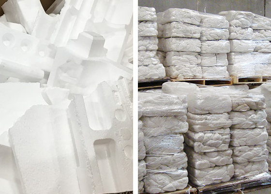 Foam Densifier lets consumers treat foam trays correctly