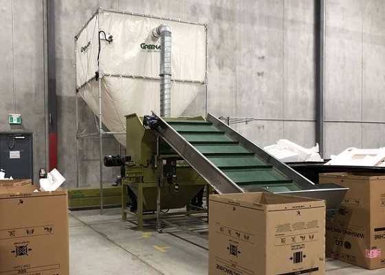 Shredder for Foam